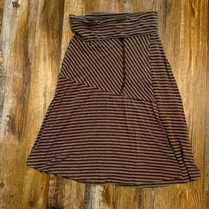 Athleta Faux Wrap Past the Knee Skirt Women’s Size Small